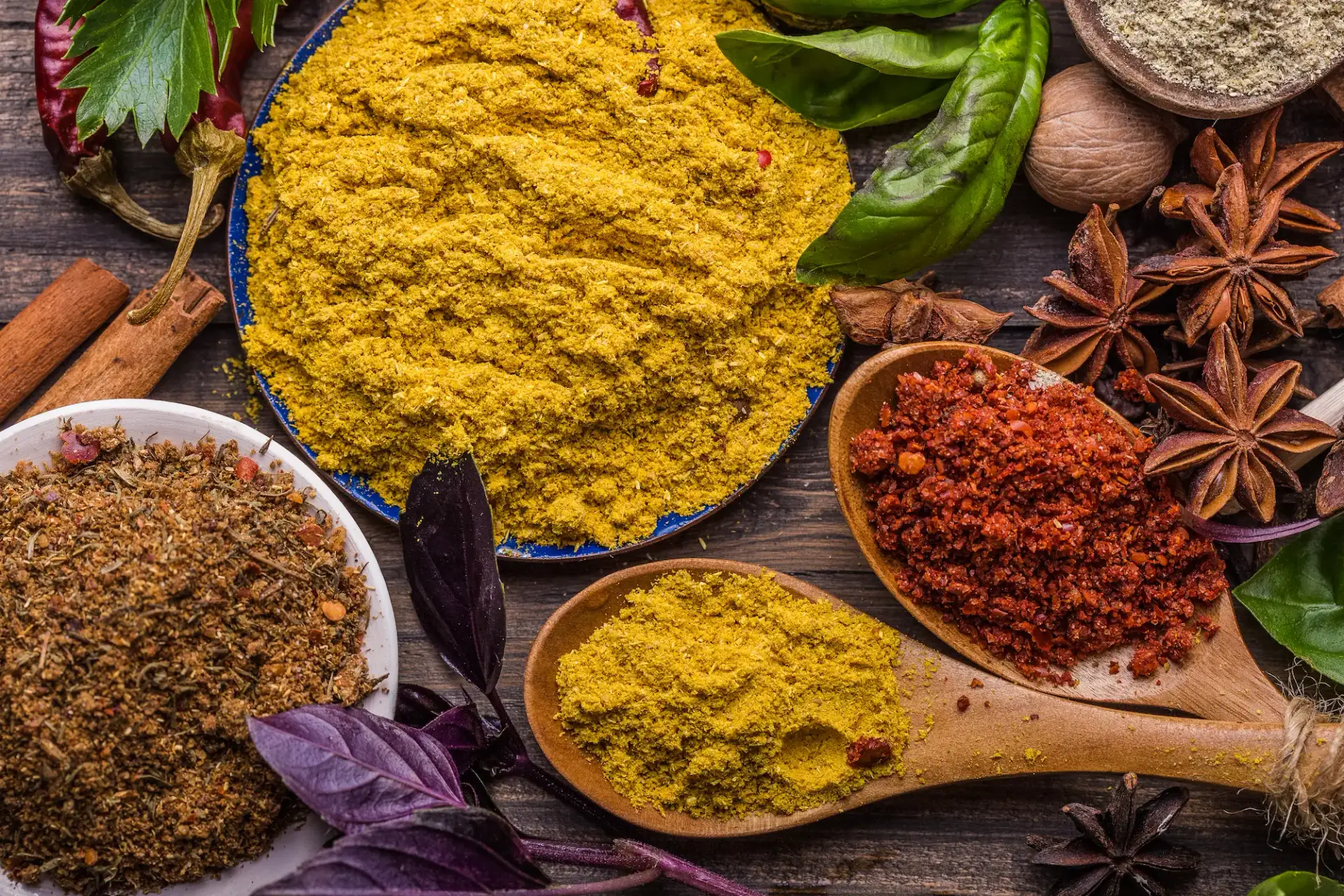 Assorted Seri Rasa spices